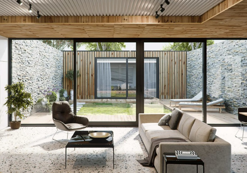 Aluslide lux porta scorrevole